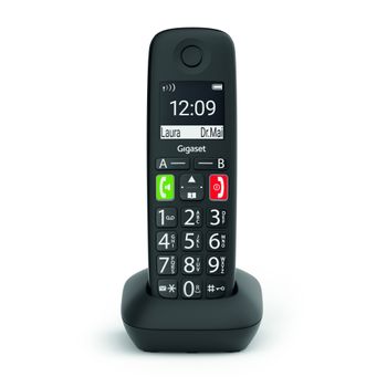 Image du produit “Gigaset E290HX Téléphone analog/dect Identification de l'appelant Noir ”