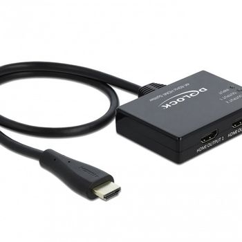 Artikelbild des Artikels “Delock HDMI Splitter 1 x HDMI in > 2 x HDMI out 4K 60 Hz “