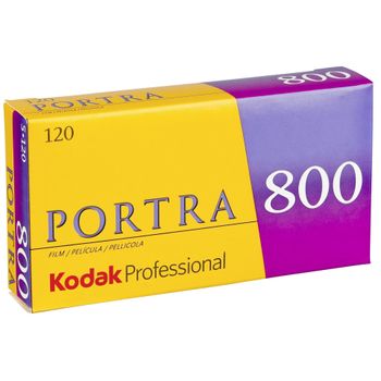 Immagine del prodotto “Kodak 1x5 Portra 800 120 pellicola per foto a colori ”