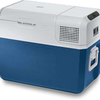 Product image of the product “Mobicool MCF40 - 38 L Compressor Coolbox, Blue/Grey – 12/24 V/100–240 V A+ ”