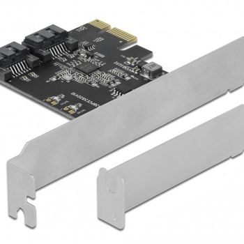 Artikelbild des Artikels “Delock 2 Port SATA PCI Express Karte - Low Profile Formfaktor “