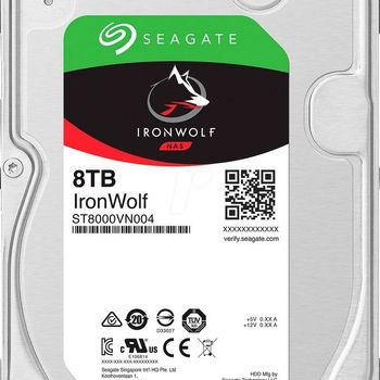 Artikelbild des Artikels “Seagate IronWolf™ 8TB Interne Festplatte 8.9cm (3.5 Zoll) SATA III ST8000VN004 Bulk “
