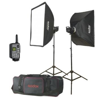Image du produit “Godox MS300-F Studio-Kit Studioblitzgeräte-Kit 2 x 300Ws ”