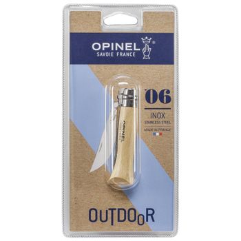 Image du produit “Opinel Houssenmesser No. 06 Edelstahlklinge avec Holzgriff ”