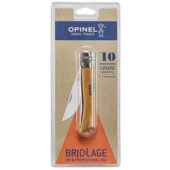 Product image of the product “Opinel Taschenmesser No. 10 Carbonklinge with Holzgriff ”