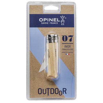 Immagine del prodotto “Opinel Taschenmesser No. 07 Edelstahlklinge con Holzgriff ”