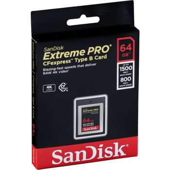 Product image of the product “SanDisk Extreme Pro 64 GB CFexpress ”