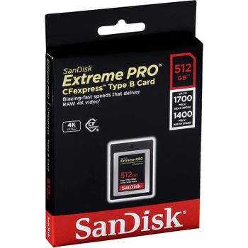 Product image of the product “SanDisk SDCFE-512G-GN4NN memory card 512 GB CFexpress ”