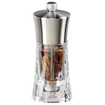 Artikelbild des Artikels “Peugeot OUESSANT Chilimühle Edelstahl/Transparent 14 cm “