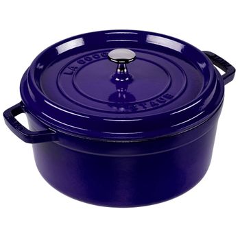 Artikelbild des Artikels “Staub La Cocotte 26cm rund dunkelblau, Gusseisen “