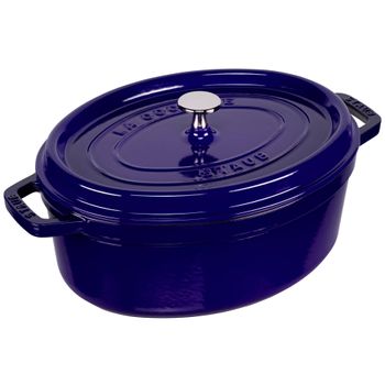 Artikelbild des Artikels “Staub La Cocotte 29cm oval dunkelblau, Gusseisen “