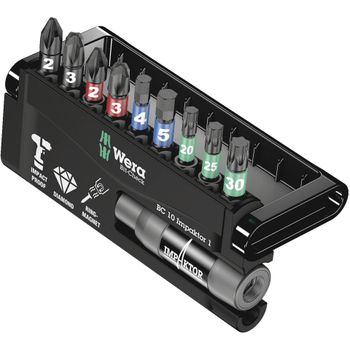 Image du produit “Wera Bit-Check 10 Impaktor 1 Bit-Sortiment ”