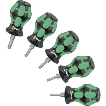 Artikelbild des Artikels “Wera Stubby Set TX 1 Werkstatt Schraubendreher-Set 5teilig “