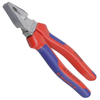 Artikelbild des Artikels “Knipex 02 05 200 Werkstatt Kraft-Kombizange 200 mm DIN ISO 5746 “