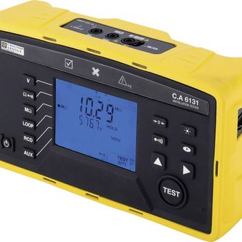 Chauvin Arnoux C.A 6131 Installationstester VDE-Norm 0100 