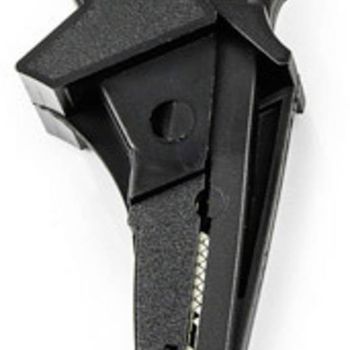 Product image of the product “HT Instruments 5004-IECN Bananenplug Bananenbuchse, female 4 mm, Steckanschluss 4 mm, Krokodilklemme CAT III 1000V black 1 pc(s) ”