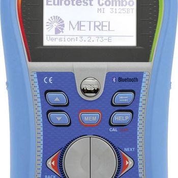 Product image of the product “Metrel MI 3125 BT Installationstester VDE-Norm 0100 ”