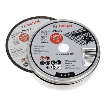 Product image of the product “Bosch 2 608 603 254 angle grinder accessory Cutting disc ”