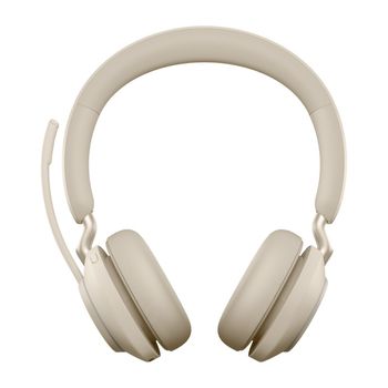 Image du produit “Jabra Evolve2 65 Casque Sans fil Arceau Bureau/Centre d'appels USB Type-C Bluetooth Beige ”