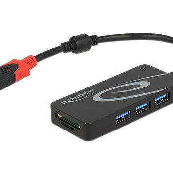 Product image of the product “DeLOCK HUB USB 3.0 USB Type-C > 3 Port extern USB 3.2 Gen 1 (3.1 Gen 1) Type-C Black ”