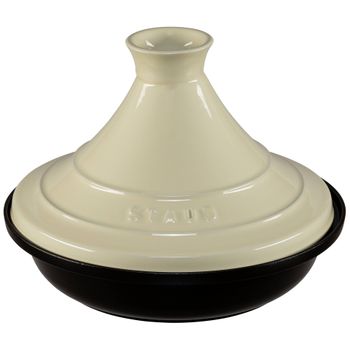 Artikelbild des Artikels “Staub Tajine 28cm rund cream, Gusseisen “