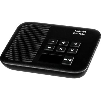 Artikelbild des Artikels “Gigaset Box 200A DECT-Telefonbasis mit Anrufbeantworter - schwarz “