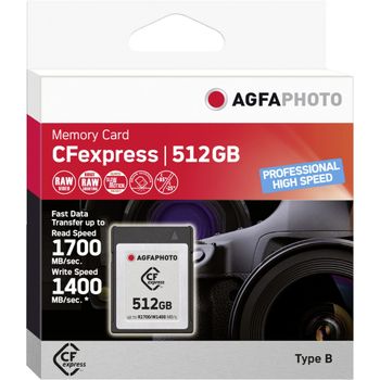 Product image of the product “AgfaPhoto CFexpress Professional 512 GB NAND ”