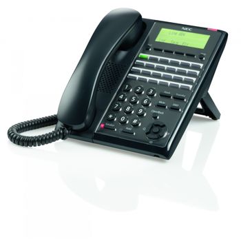 Product image of the product “NEC SL2100 system phone IP7WW-24TXH-B1 TEL(BK) 2-Draht ”