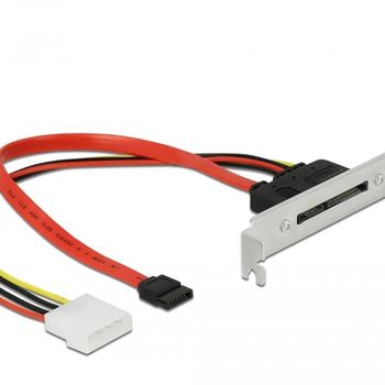 Artikelbild des Artikels “DELOCK Slotblech mit 1 x SATA 22 Pin Stecker extern “