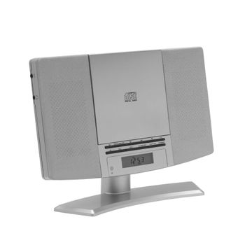 Artikelbild des Artikels “Denver MC-5220 Silver Stereoanlage CD, AUX, UKW, Inkl. Fernbedienung, Wandmontage Silber “