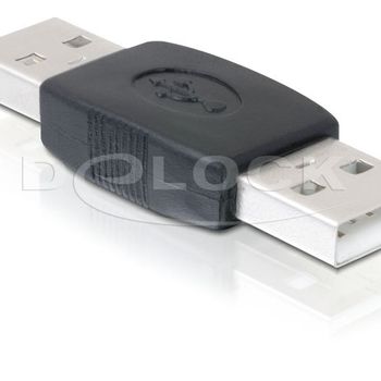 Immagine del prodotto “DeLOCK 65011 adattatore per inversione del genere dei cavi USB-A Nero ”