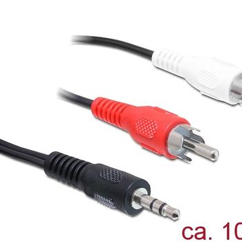 Artikelbild des Artikels “DELOCK Audiokabel  3,5mm stereo -> 2x Cinch St/St 10.00m “