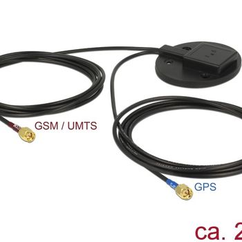 Artikelbild des Artikels “GNSS Antenne Navilock GPS/GSM/UMTS/LTE SMA 3 / 2dBi 2.00m “
