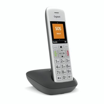 Product image of the product “Gigaset E390 Analog/DECT telephone Caller ID Black, Silver ”