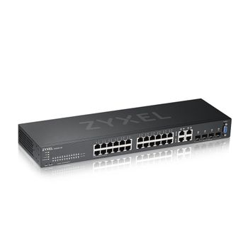 Product image of the product “Zyxel GS2220-28-EU0101F network switch Managed L2 Gigabit Ethernet (10/100/1000) Black ”