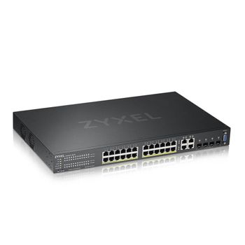 Product image of the product “Zyxel GS2220-28HP-EU0101F network switch Managed L2 Gigabit Ethernet (10/100/1000) Power over Ethernet (PoE) Black ”