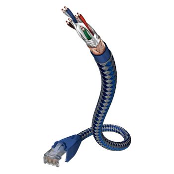 Immagine del prodotto “Inakustik 00480303 cavo di rete Blu, Argento 3 m Cat6 SF/UTP (S-FTP) ”