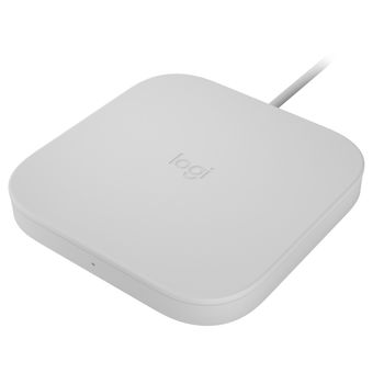 Product image of the product “Logitech POWERED Wireless Charging Pad White Indoor ”