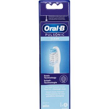 Artikelbild des Artikels “Oral-B Pulsonic Clean Aufsteckbürsten für elektrische Zahnbürste 4 St. Weiß “