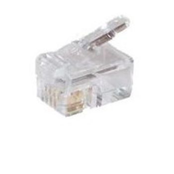 Product image of the product “S/CONN maximum connectivity 72039- wire connector RJ-10 Transparent ”