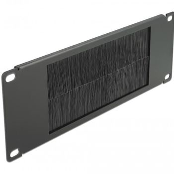 Product image of the product “DeLOCK 10″ Cable Management Brush Strip 2U black ”