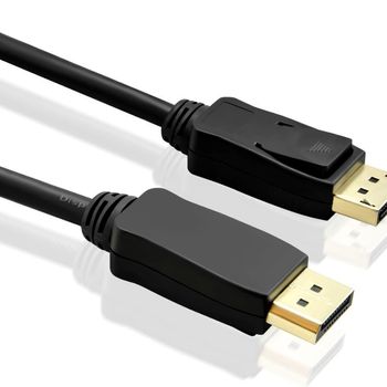Product image of the product “Helos 288442 DisplayPort cable 10 m Black ”