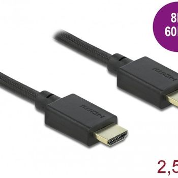 Artikelbild des Artikels “DELOCK Highspeed HDMI Kabel 48 Gbps 8k 60Hz 2,5m “