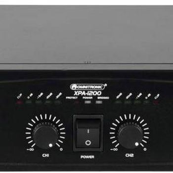 Product image of the product “Omnitronic 10451034 audio amplifier Performance/stage Black ”