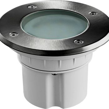 Product image of the product “Heitronic MESSINA 500148 Bodeneinbauleuchte LED fest eingebaut LED 9W stainless steel ”