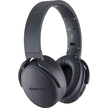 Artikelbild des Artikels “Boompods Headpods ANC Over Ear Kopfhörer Bluetooth® Schwarz Noise Cancelling Lautstärkeregelung, Faltbar “