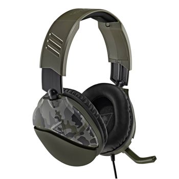 Product image of the product “Turtle Beach Recon 70 Camo Green Wired Multiplatform Gaming Headset for PS5, PS4, Xbox Series X or S, Xbox One and Mobile with 3.5mm Wired Connection, Flip-to-Mute Mic, 40mm Speakers ”