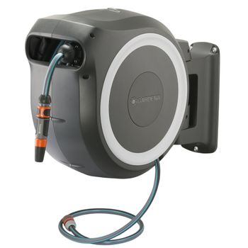 Product image of the product “Gardena RollUp Wall-mounted reel Automatic Black, Grey ”