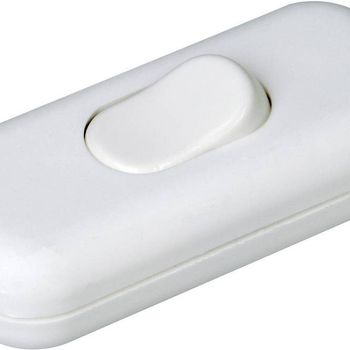 Artikelbild des Artikels “Kopp 191317000 Schnurschalter mit Zugentlastung Weiß 1 x Aus/Ein 2A 1St. “