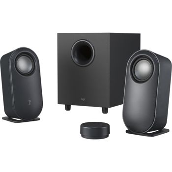 Image du produit “Logitech Haut-parleurs pour ordinateur Z407 Bluetooth avec caisson de basses et commande sans fil ”